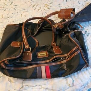 Vintage Holiday Black and Brown Men's Bag